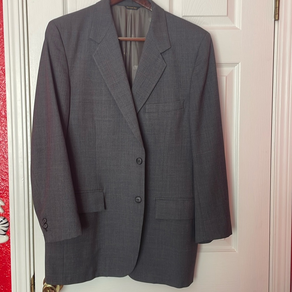 Dark grey Jack Frost wool Suit and Pant set